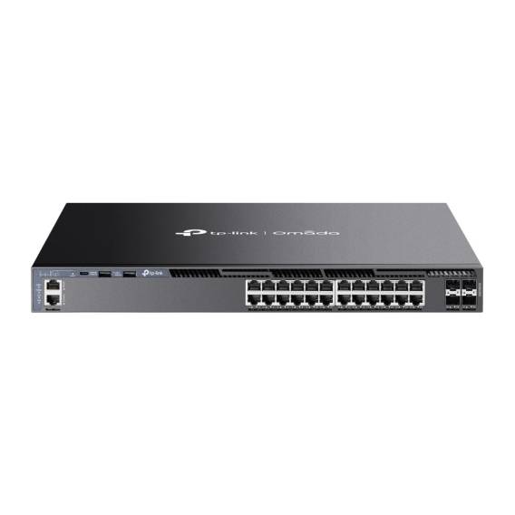 Obrázok pre TP-Link Omada SG6428X síťový přepínač Řízený L3 Gigabit Ethernet (10/100/1000) 1U Černá