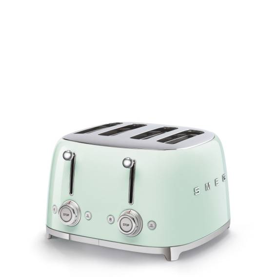 Obrázok pre Smeg TSF03PGEU toustovač 6 4 krajíců 2000 W Zelená
