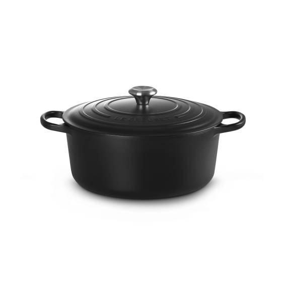 Obrázok pre Le Creuset Signature 8,1 l Kulatý Černá