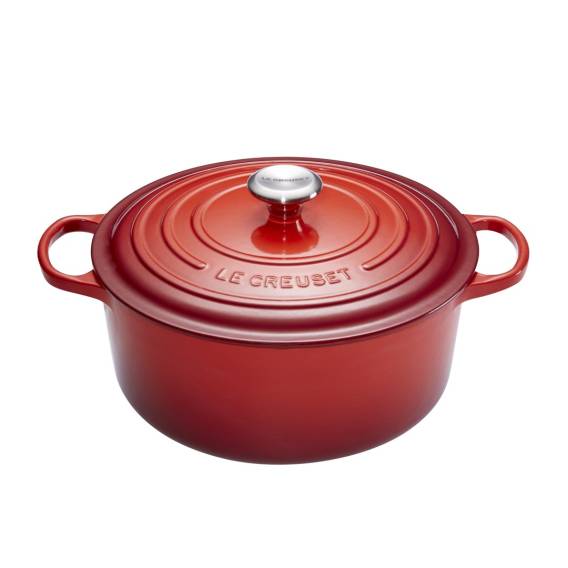 Obrázok pre Le Creuset 21177260602430 kastrol 5,3 l Kulatý Červená