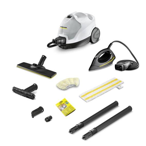 Obrázok pre Kärcher SC 4 EasyFix IRON Válcovitý parní čistič 0,8 l 2000 W Černá, Bílá