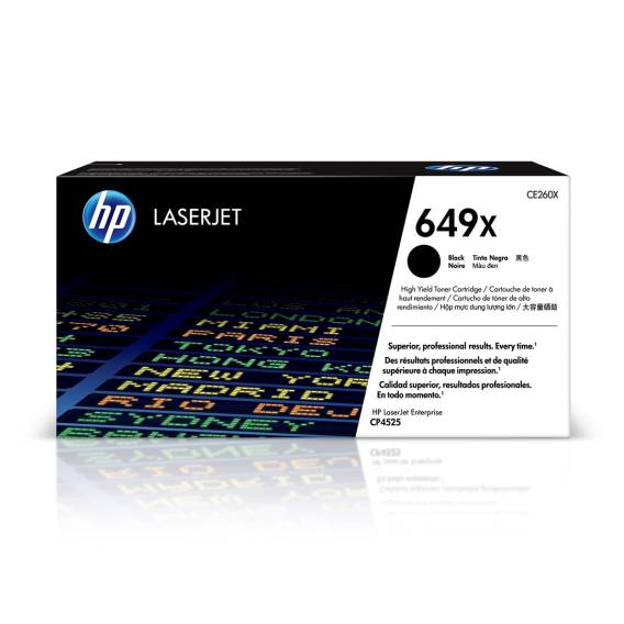 Obrázok pre HP 649X Černá originální tonerová kazeta LaserJet s vysokou výtěžností