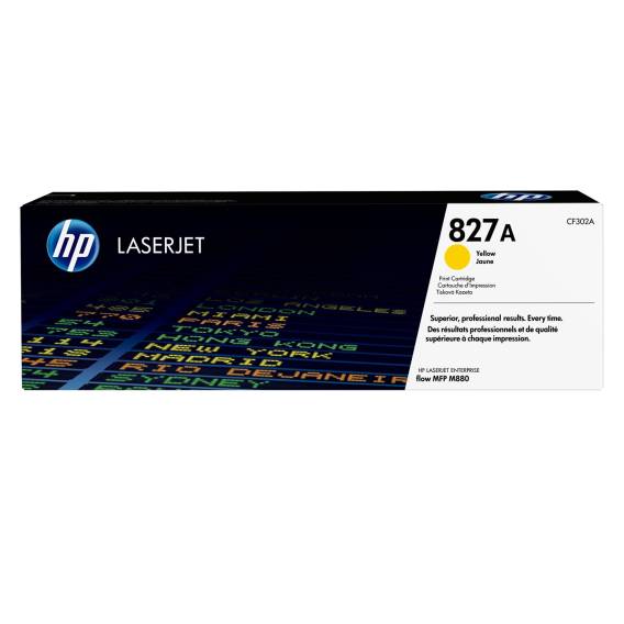 Obrázok pre HP 827A Žlutá originální tonerová kazeta LaserJet