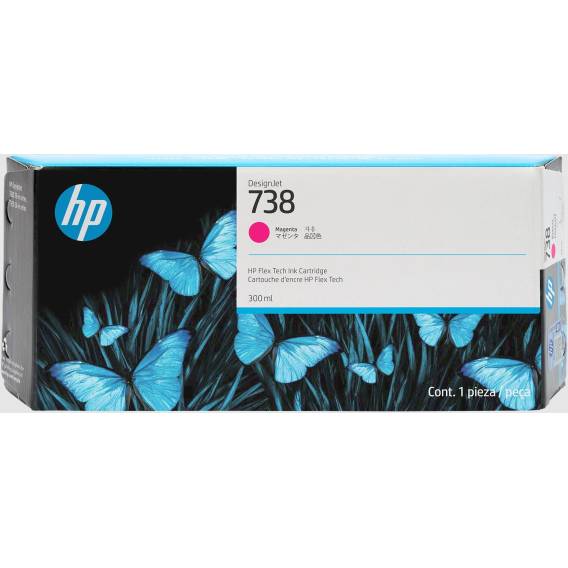 Obrázok pre HP 300ml purpurová inkoustová kazeta 738 DesignJet