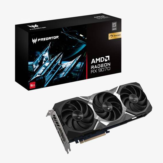 Obrázok pre Acer Predator BiFrost Radeon RX 9070 OC 16GB AMD GDDR6