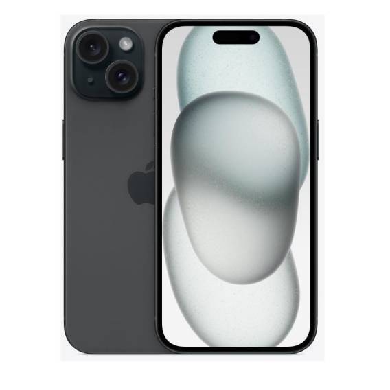 Obrázok pre Apple iPhone 15 15,5 cm (6.1") Dual SIM iOS 17 5G USB typu C 128 GB Černá