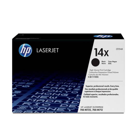 Obrázok pre HP 14X Černá originální tonerová kazeta LaserJet s vysokou výtěžností