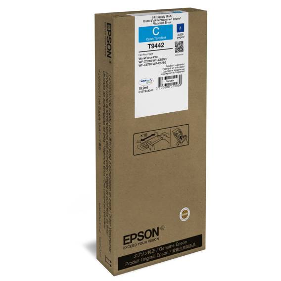 Obrázok pre Epson WF-C52xx / WF-C57xx Series Ink Pack L Cyan