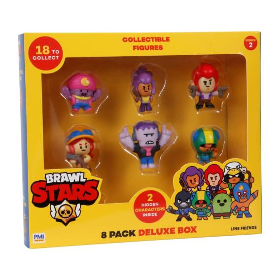 Obrázok pre BRAWL STARS S2 FIGURES -8 PACK DELUXE BOX VER.A