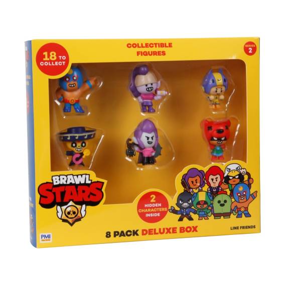 Obrázok pre BRAWL STARS S2 FIGURES -8 PACK DELUXE BOX VER.B