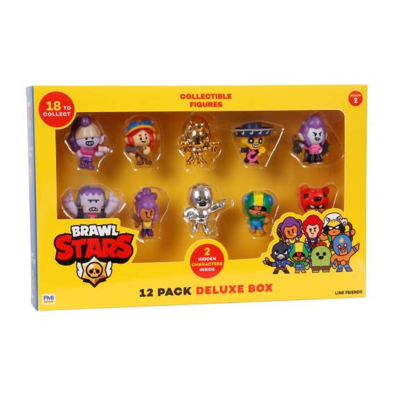 Obrázok pre BRAWL STARS S2 FIGURES -12 PACK DELUXE BOX