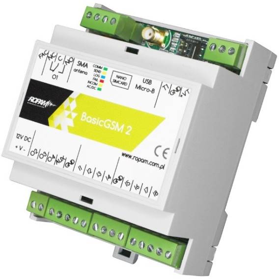 Obrázok pre ROPAM MODULE BASICGSM-D4M 2 SMA