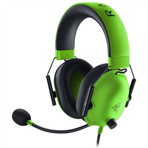 Obrázok pre Razer BlackShark V2 X Sluchátka s mikrofonem Kabel Přes hlavu Hraní Zelená, Černá