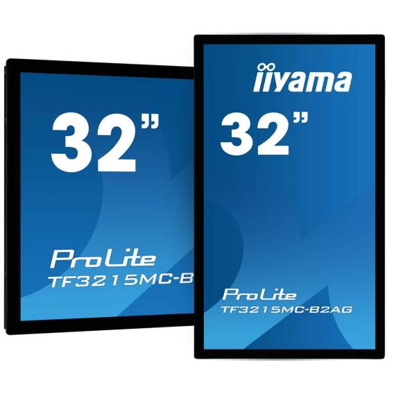 Obrázok pre iiyama ProLite TF3215MC-B2AG počítačový monitor 80 cm (31.5") 1920 x 1080 px Full HD LED Dotyková obrazovka Kiosek Černá