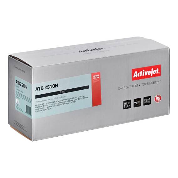 Obrázok pre Activejet ATB-2510N Toner pro tiskárny Brother; náhradní Brother TN2510; Supreme; 1200 stran; černý)