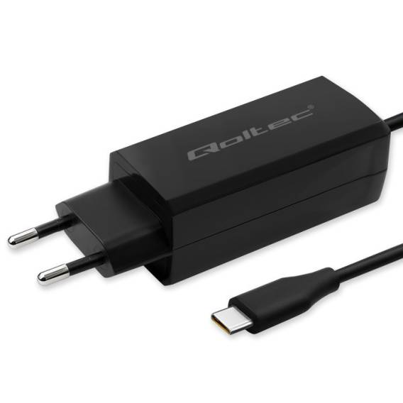 Obrázok pre Qoltec 52419 Super rychlá nabíječka 65W GaN| 5-20V | 3-3,25A | USB-C 3.1