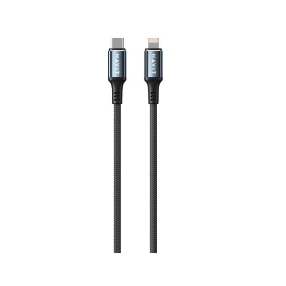 Obrázok pre Havit CB6311 - Kabel USB typu C na Lightning, 1 m (bílý)
