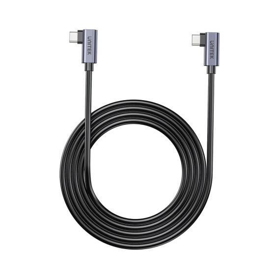 Obrázok pre UNITEK C14147ABK01-0.5M - USB C 90°/90° PD 100W M/M 1M