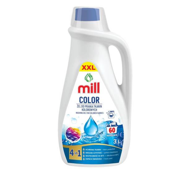 Obrázok pre Prací gel Mill Colour 3 L 60 praní