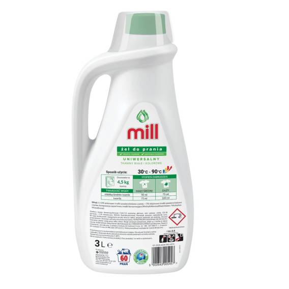 Obrázok pre Mill univerzální prací gel 3 l 60 praní