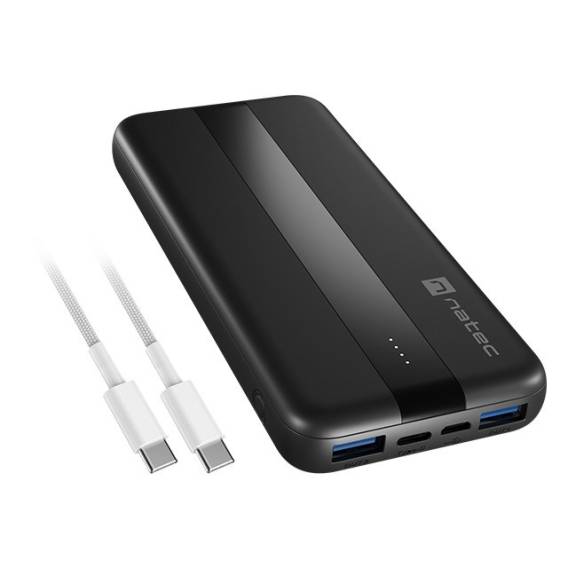 Obrázok pre NATEC TREVI SLIM Q V2 Lithium-polymerová (LiPo) 10000 mAh Černá