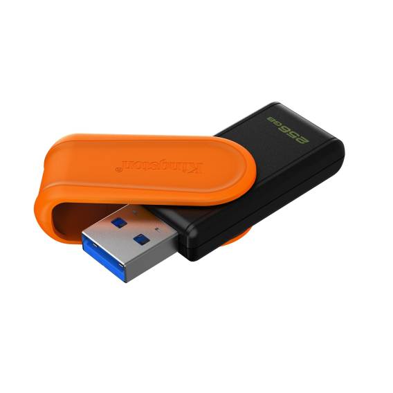 Obrázok pre Kingston Technology DataTraveler Exodia S USB paměť 256 GB USB Typ-A 3.2 Gen 1 (3.1 Gen 1) Černá, Oranžová