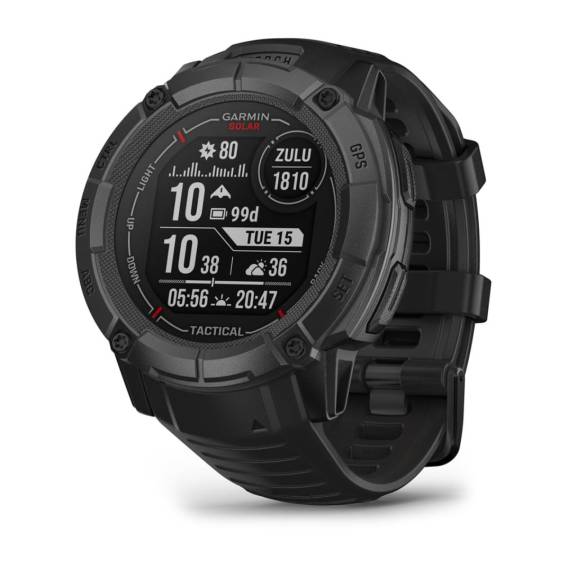 Obrázok pre Garmin Instinct 2X Solar Tactical Edition 2,79 cm (1.1") MIP 50 mm Digitální 176 x 176 px Dotyková obrazovka Černá GPS