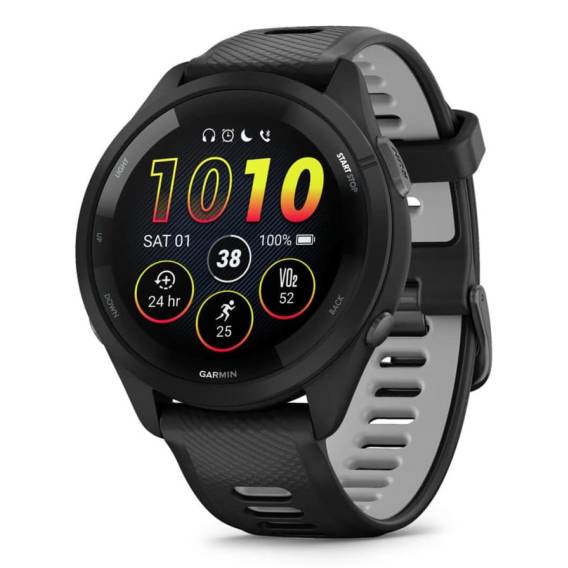 Obrázok pre Garmin Forerunner 265 3,3 cm (1.3") AMOLED 46 mm Digitální 416 x 416 px Dotyková obrazovka Černá Wi-Fi GPS