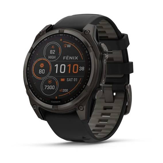 Obrázok pre Garmin fenix 8 3,3 cm (1.3") 47 mm Digitální 260 x 260 px Dotyková obrazovka Titanová Wi-Fi GPS