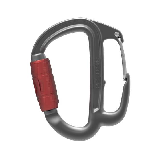 Obrázok pre Petzl M042AA00 lezecká karabina Uzamykatelná karabina Tvar D Hliník Šedá 1 kusů