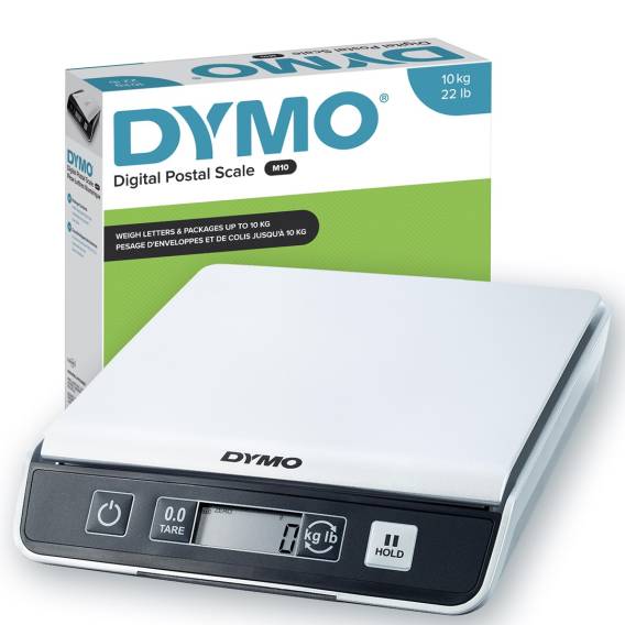 Obrázok pre DYMO M10 Elektronická poštovní váha Černá, Stříbrná