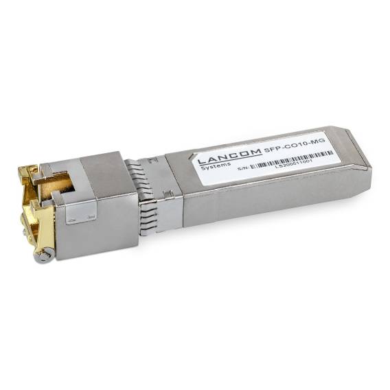 Obrázok pre LANCOM SFP-CO10-MG síťový transceiver modul Měď 10000 Mbit/s