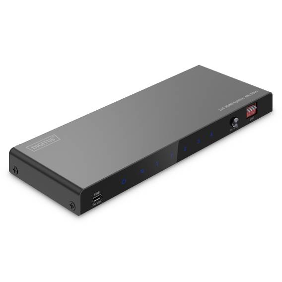 Obrázok pre Digitus DS-55340 videorozdělovač HDMI 4x HDMI
