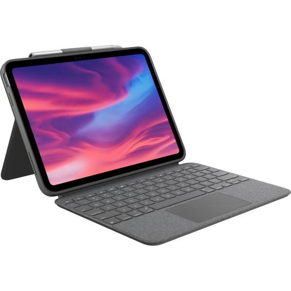 Obrázok pre Logitech Combo Touch QWERTZ Německý Smart Connector Šedá