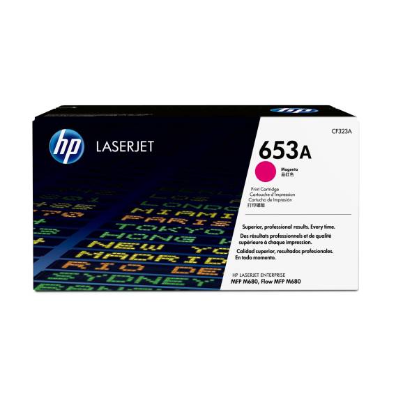 Obrázok pre HP 653A Purpurová originální tonerová kazeta LaserJet