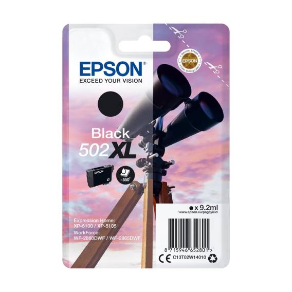 Obrázok pre Epson Singlepack Black 502XL Ink