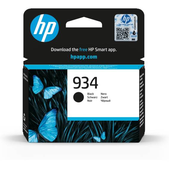 Obrázok pre HP 934 Černá originální inkoustová kazeta