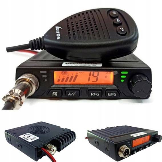 Obrázok pre Luiton LT-198 ASQ AM/FM CB rádio Zástrčka do zapalovače černá