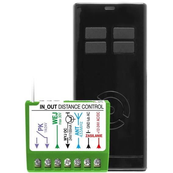 Obrázok pre Proxima IN-OUT Dist. Control Set T4 black