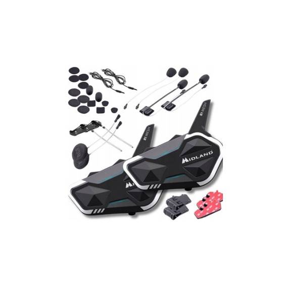 Obrázok pre Interkom pro motocykly Midland R1 MESH TWIN