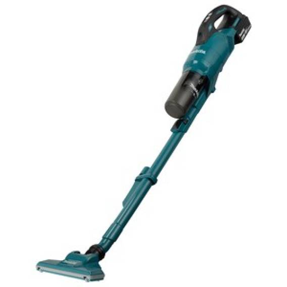 Obrázok pre Makita DCL286FRF tyčový vysavač / elektrický smeták Tyčový vysavač 2 v 1 Baterie Suchý Cyklónový Bezsáčkové 0,25 l 100 W Černá, Modrá 3 Ah