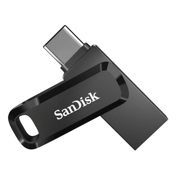 Obrázok pre SanDisk Ultra Dual Drive Go USB paměť 64 GB USB Type-A / USB Type-C 3.2 Gen 1 (3.1 Gen 1) Černá