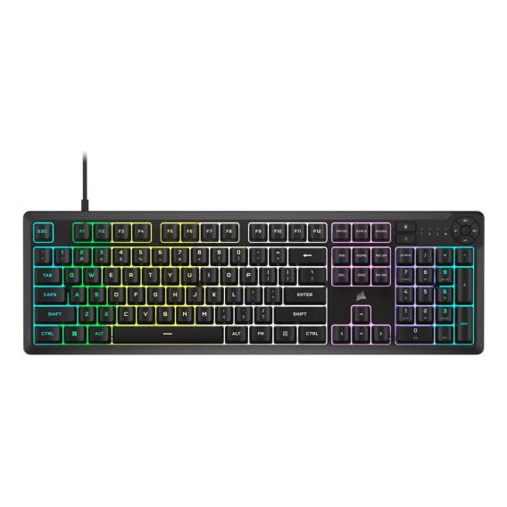 Obrázok pre Corsair K55 CORE RGB klávesnice Hraní USB QWERTY Americká angličtina Černá