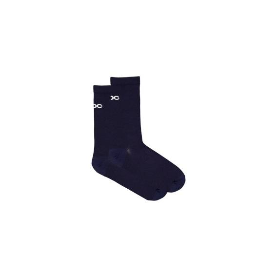 Obrázok pre Skarpety rowerowe POC Cadence Road Long Socks granatowy - 43/45