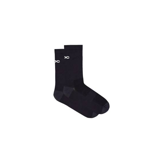Obrázok pre Skarpety rowerowe POC Cadence Road Long Socks czarny - 40/42