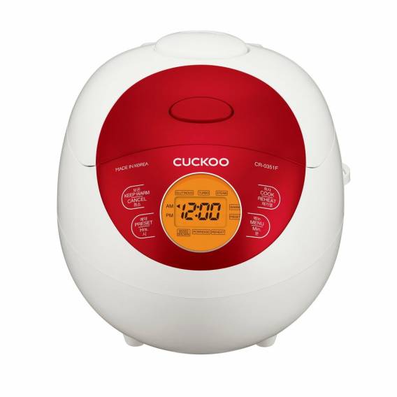 Obrázok pre Cuckoo CR-0351F RED vařič na rýži 0,54 l 425 W Červená, Bílá