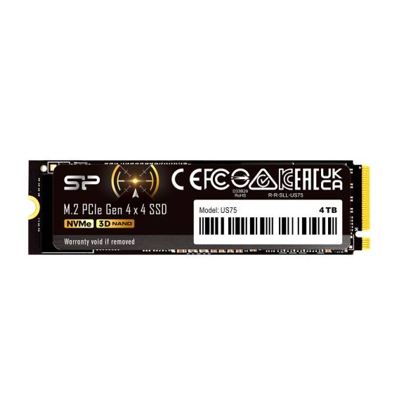 Obrázok pre Silicon Power US75 4 TB M.2 PCI Express 4.0 NVMe