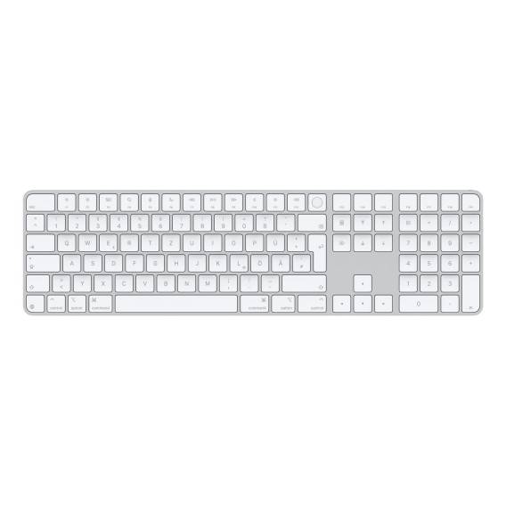 Obrázok pre Apple Magic klávesnice Univerzální USB + Bluetooth QWERTZ Německý Bílá
