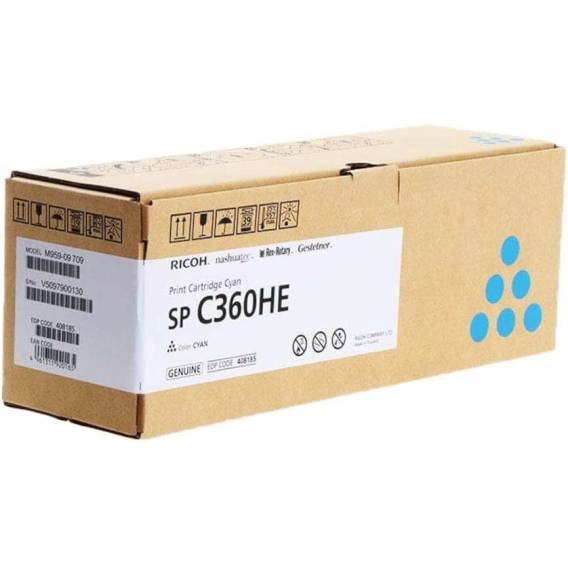 Obrázok pre Ricoh 408185 tonerová náplň 1 kusů Originální
