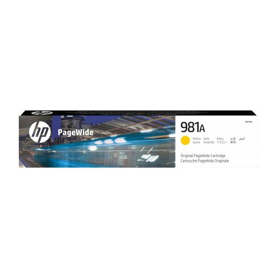Obrázok pre HP 981A Žlutá originální kazeta PageWide
